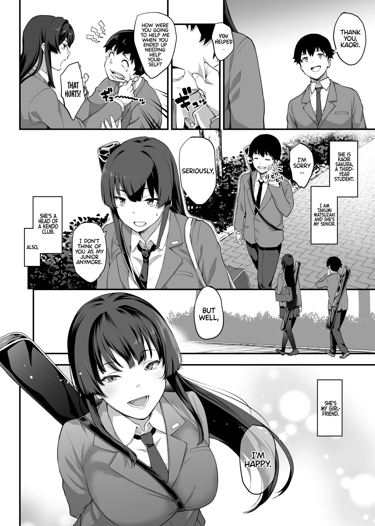 Hentai Manga Comic-There's No Way My Hot Girlfriend Who Is My Childhood Friend And Captain of the Kendo Club Would Fall For Those Playboys-v22m-v22m-v22m-Read-2